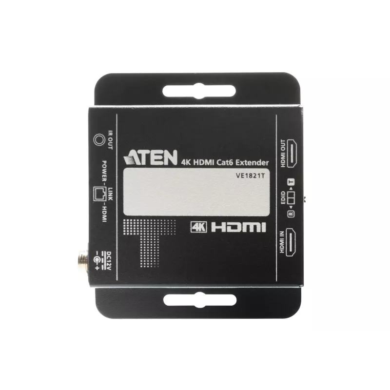 ATEN VE1821-AT-G AV extender Nadajnik i odbiornik AV Czarny