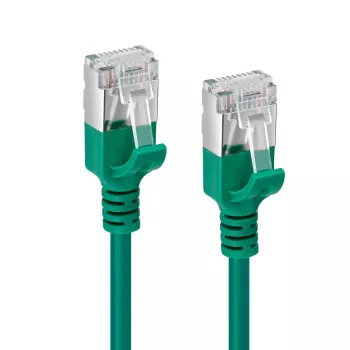 Microconnect V-FTP6A03G-cienki kabel sieciowy Zielony 3 m Cat6a U/FTP (STP)