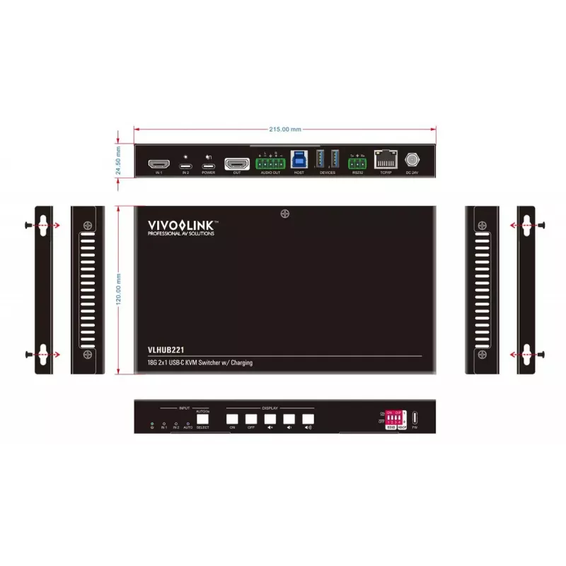 Vivolink VLHUB221 przejściówka graficzna USB