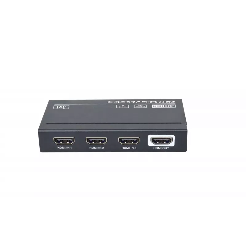 Przełącznik HDMI Vivolink VLSW131 3840x2160 60 kl/s Czarny