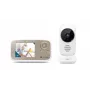 Motorola VM483 elektroniczna niania z monitorem wideo 300 m FHSS Złoty, Biały