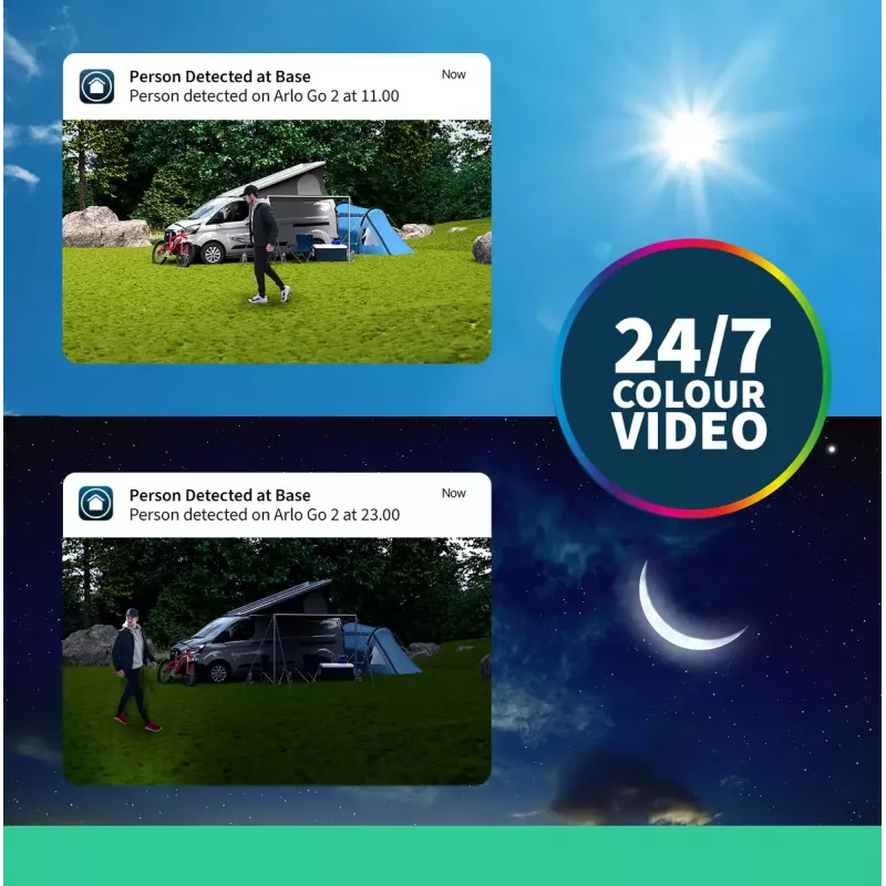 Kamera IP bezpieczeństwa Arlo Go 2 VML2030-100EUS 1080p