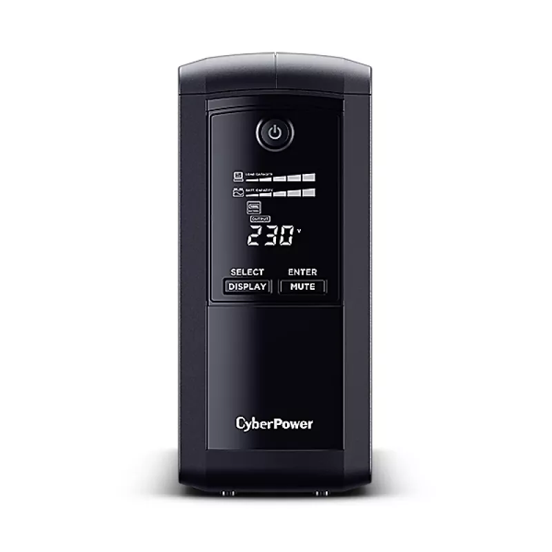 CyberPower VP1000ELCD zasilacz awaryjny (UPS) Line-Interactive 1 kVA 550 W 4 gniazda AC