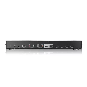 Przełącznik HDMI 4-portowy Dual View ATEN, HDMI, Metal, Czarny, 15 m, 480p, 720p, 1080i, 1080p, 6,75 Gbit/s