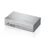 ATEN 4-portowy rozdzielacz sygnału wideo VGA (350 MHz), VGA, 4x VGA, 1920 x 1440 pikseli, srebrny, metalowy, 30 m