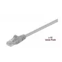 Kabel sieciowy Microconnect V-UTP503VP szary 3 m Cat5e U/UTP (UTP)
