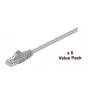 Kabel sieciowy Microconnect V-UTP515VP szary 15 m Cat5e U/UTP (UTP)