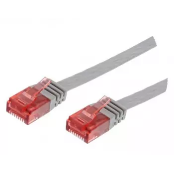Microconnect V-UTP60025-FLAT kabel sieciowy Szary 0,25 m Kat.6 U/UTP (UTP)