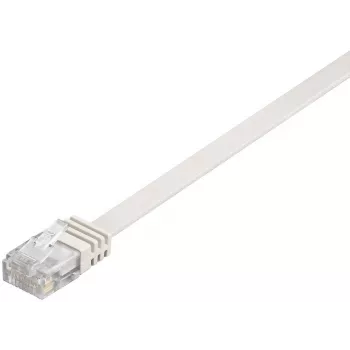Microconnect V-UTP60025W-FLAT kabel sieciowy biały 0,25 m Cat6 U/UTP (UTP)