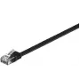 Microconnect V-UTP601S-FLAT kabel sieciowy Czarny 1 m Cat6 U/UTP (UTP)