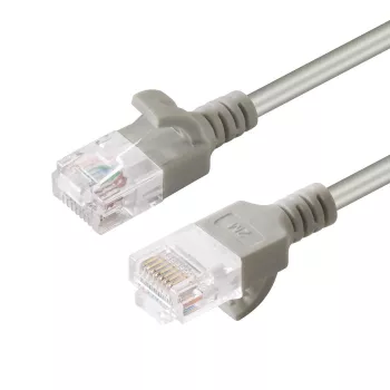 Kabel sieciowy Microconnect V-UTP605-cienki szary 5 m Cat6 U/UTP (UTP)
