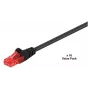 Kabel sieciowy Microconnect V-UTP605SVP Czarny 5 m Cat6 U/UTP (UTP)