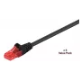 Microconnect V-UTP615SVP kabel sieciowy Czarny 15 m Cat6 U/UTP (UTP)