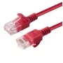 Microconnect V-UTP6A02R-cienki kabel sieciowy Czerwony 2 m Cat6a U/UTP (UTP)