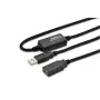 Kabel USB Microconnect WBEE0 USB 2.0 5 m USB A czarny