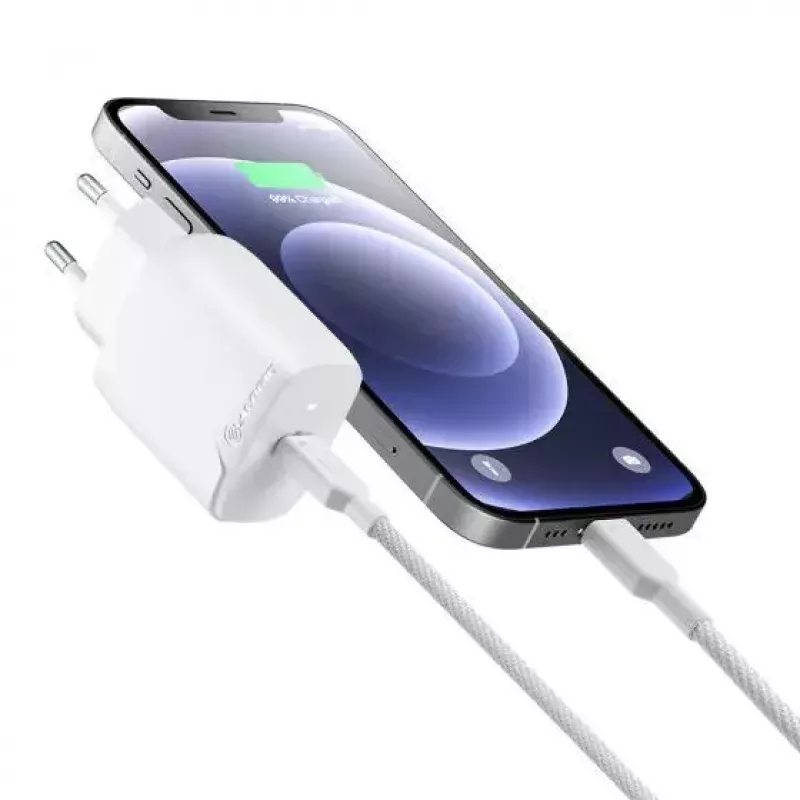 Ładowarka sieciowa ALOGIC WC1X20-EU Smartfon 100-240V USB-C Biała