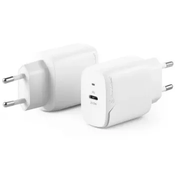 Ładowarka sieciowa ALOGIC WC1X20-EU Smartfon 100-240V USB-C Biała