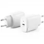 Ładowarka sieciowa ALOGIC WC1X20-EU Smartfon 100-240V USB-C Biała