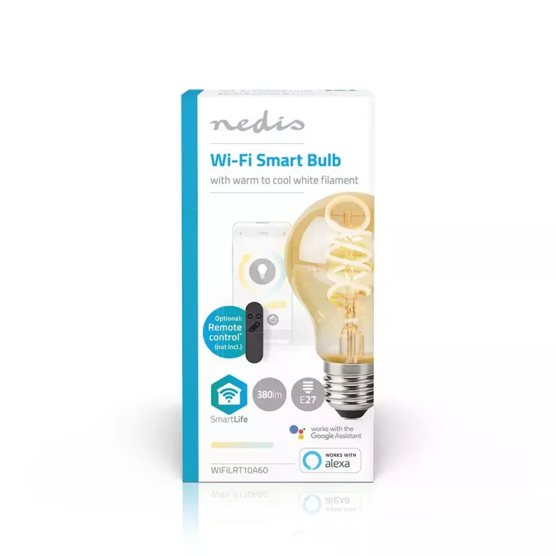 Żarówka LED Nedis SmartLife 4,9 W (E27) 360 lm, zimno-białe / ciepło-białe, żywotność 10 000 h