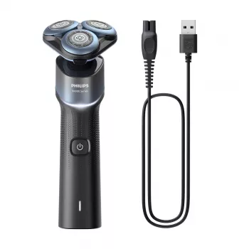 Golarka elektryczna Philips Shaver 5000X series X5006/00 — 3 głowice obrotowe, Wet & Dry, 50 min pracy na baterii, szybkie ładowanie USB-C