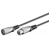 Microconnect XLRMF05 kabel audio 0,5 m XLR (3-pin) Czarny