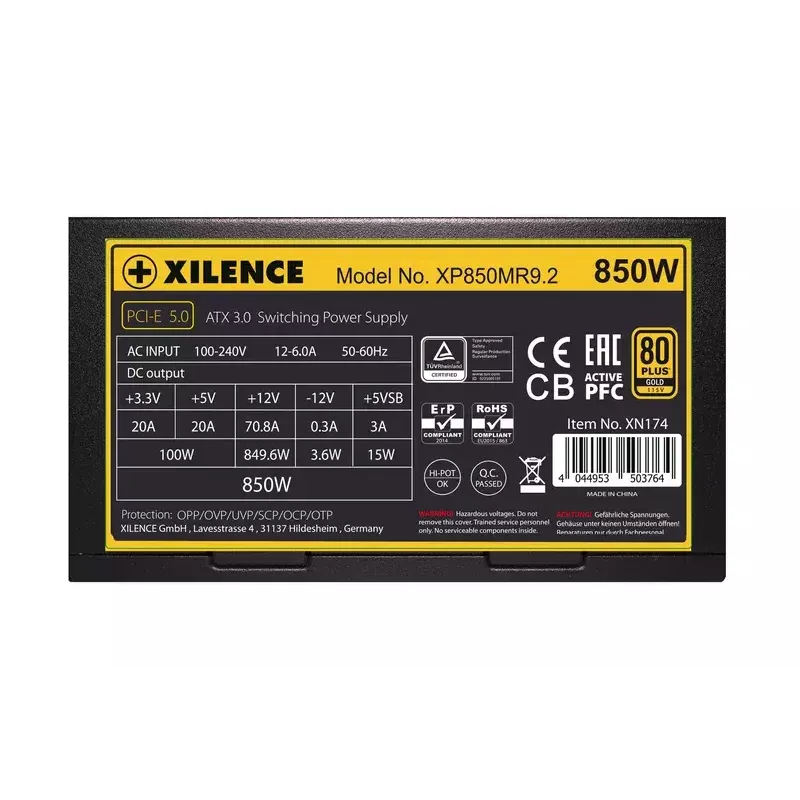 Zasilacz Xilence Performance X Series XP850MR9.2 850 W