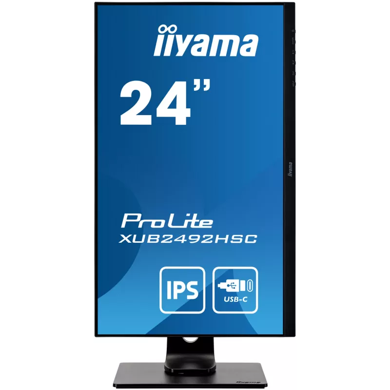 iiyama ProLite XUB2492HSC-B1 monitor komputerowy 60,5 cm (23,8 cala) 1920 x 1080 pikseli Full HD LCD Czarny