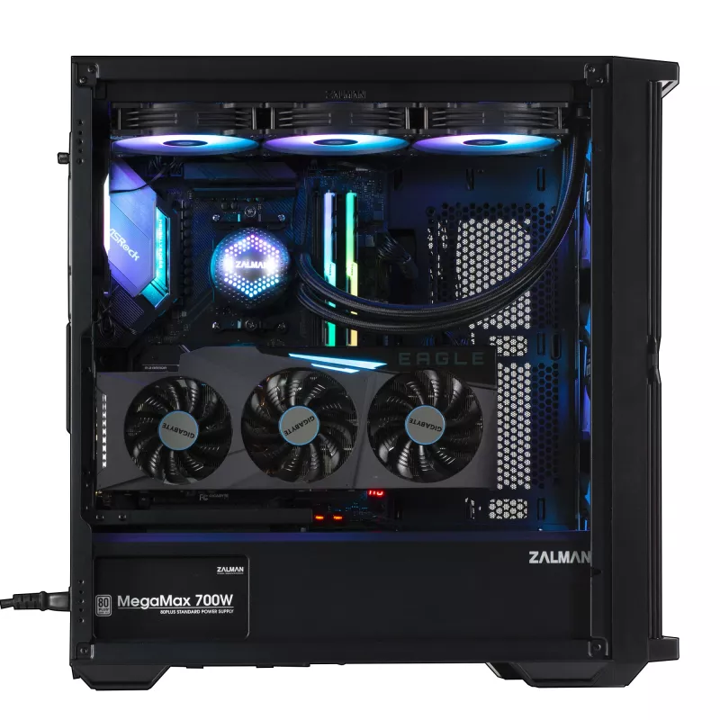 Obudowa komputerowa Zalman Z10 PLUS Midi Tower Czarna