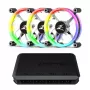Zalman ZM-LF120A3 system chłodzenia komputera Wentylator obudowy komputera 12 cm Czarny, Biały