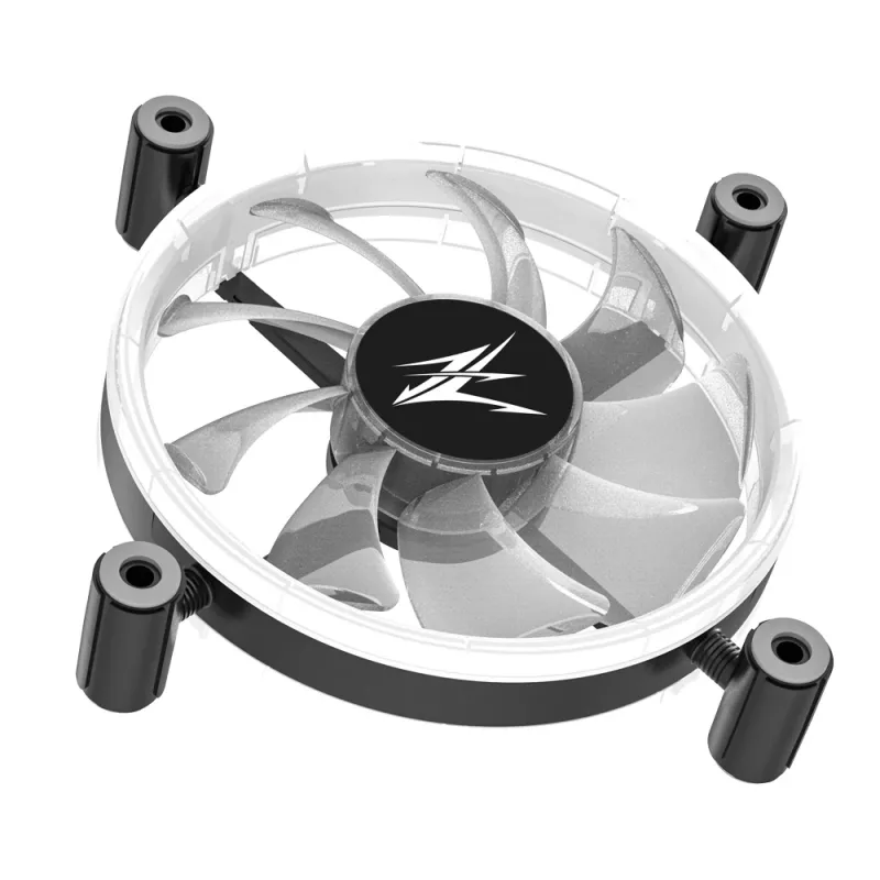 Zalman ZM-LF120A3 system chłodzenia komputera Wentylator obudowy komputera 12 cm Czarny, Biały