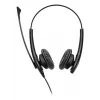 Jabra BIZ 1100 EDU DUO 3.5mm, przewodowy, 80 - 20000 Hz, edukacja, 89 g, słuchawki, czarny