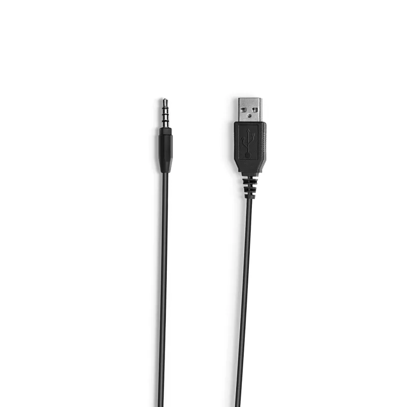 Jabra BIZ 1100 EDU DUO 3.5mm, przewodowy, 80 - 20000 Hz, edukacja, 89 g, słuchawki, czarny