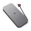 Lenovo GO Litowo-polimerowy (LiPo) 10000 mAh Ładowanie bezprzewodowe Szary
