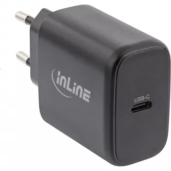 Zasilacz InLine USB PD, ładowarka GaN, pojedyncze USB-C, Power Delivery, 65 W