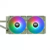 Zestaw chłodzenia cieczą Thermaltake TH280 V2 ARGB zielony 84,32 cfm 3,02 mmH2O