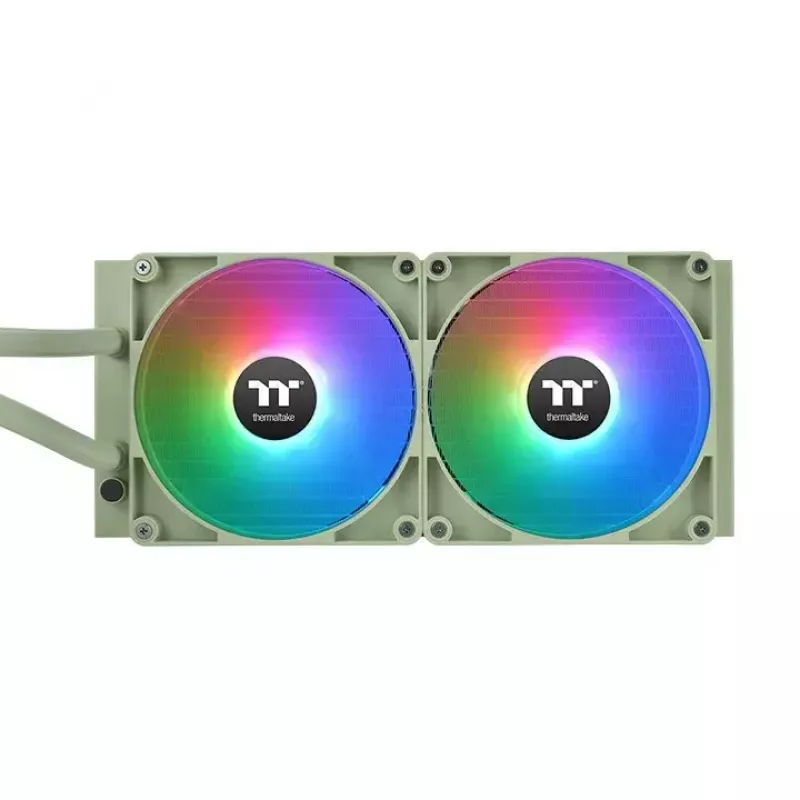 Zestaw chłodzenia cieczą Thermaltake TH280 V2 ARGB zielony 84,32 cfm 3,02 mmH2O