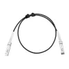 Extralink EX.2268 Kabel InfiniBand/światłowodowy 1 m SFP+ DAC Czarny