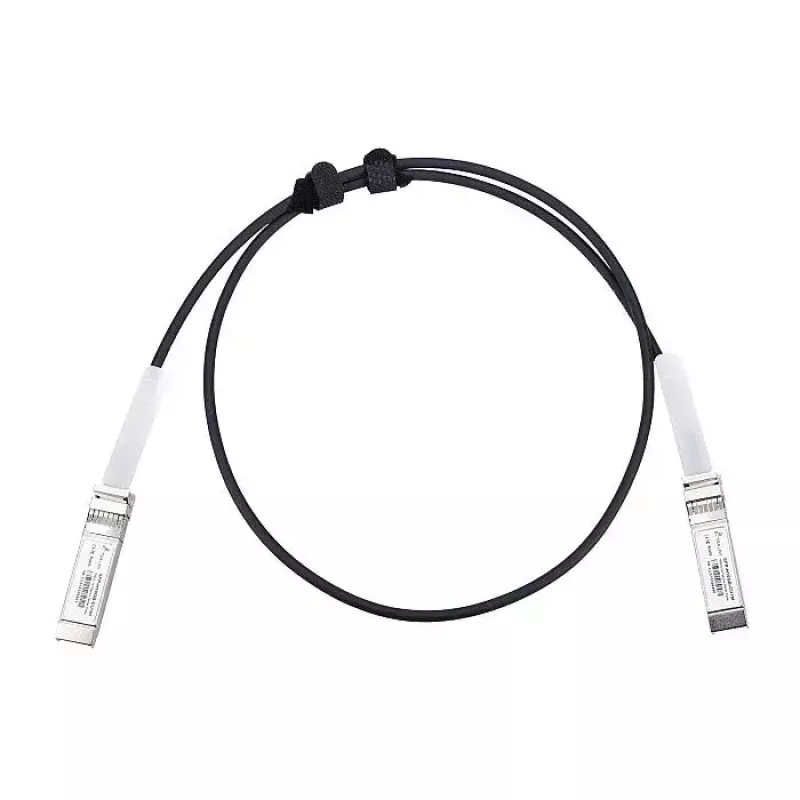 Extralink EX.2268 Kabel InfiniBand/światłowodowy 1 m SFP+ DAC Czarny