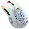 Glorious Gaming Glorious Model D Wireless - Matowa biel, dla prawej ręki, RF Wireless, 19000 DPI, biały