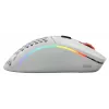 Glorious Gaming Glorious Model D Wireless - Matowa biel, dla prawej ręki, RF Wireless, 19000 DPI, biały