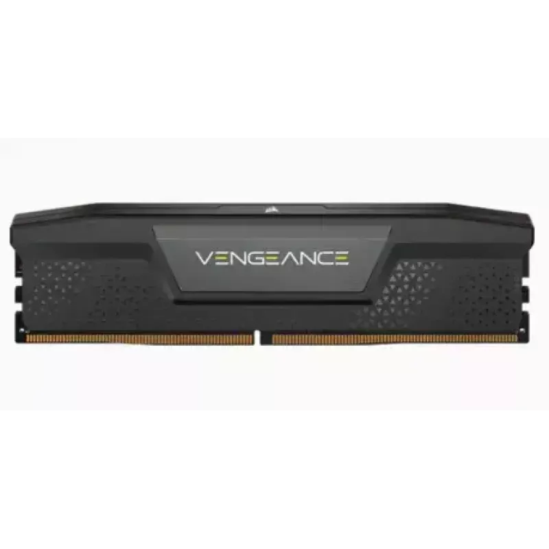 CORSAIR VENGEANCE 16GB 2x8GB DDR5 5200MT/s DIMM Unbuffered 40-40-40-77 1Gbx16 Std PMIC XMP 3.0 Black Heatspreader PCB 1.25V