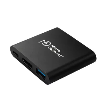 Stacja dokująca/replikator portów do laptopa Microconnect MC-HUBAV1, biała