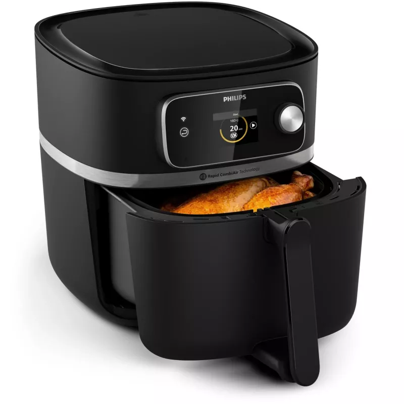 Frytownica beztłuszczowa Philips serii 7000 HD9880/90 8,3 l 2200 W czarna ze stali nierdzewnej