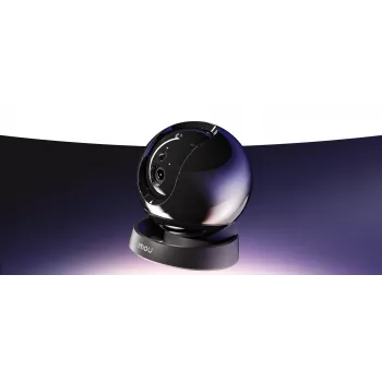 Imou Rex 3D 5MP-R1 H.265 Wi-Fi P&T Camera, kamera IP, Wewnętrzna, Przewodowa i bezprzewodowa, Amazon Alexa i Google Assistant, Sufit/Ściana/Biurko, Czarny