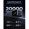 Ugreen 20000mAh 130W Szybkie Ładowanie Powerbank Litowy Szary
