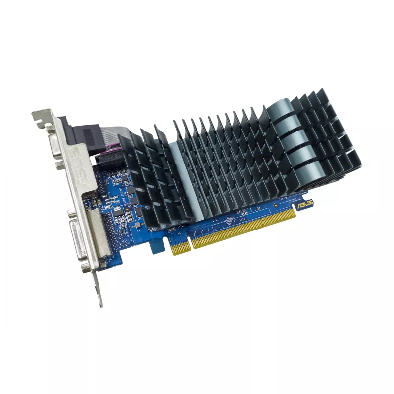 Karta graficzna ASUS GeForce GT 710 — 2 GB GDDR5, 64-bit, PCIe 2.0, chłodzenie pasywne