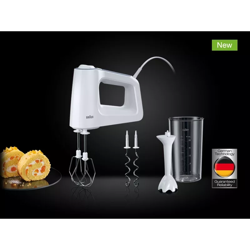 Braun MultiMix 3 Mikser ręczny 500 W Biały