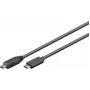 Kabel USB Microconnect USB3.1CMB505 USB 3.2 Gen 1 (3.1 Gen 1) 0,5 m USB C Mini-USB B Czarny