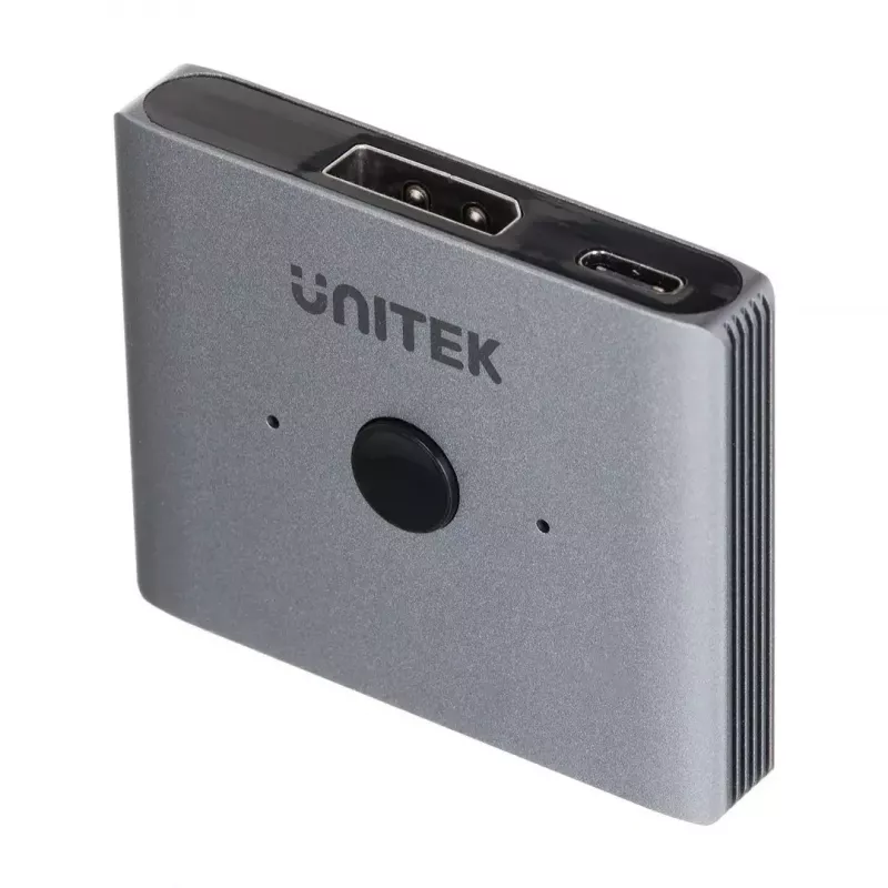 Unitek Dwukierunkowy Przełącznik DP 1.4 8K 2-w-1 (MPN V1609A)