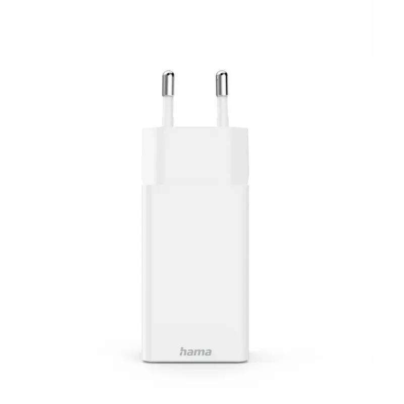 Hama 00201995 ładowarka do urządzeń mobilnych Smartfon Biały AC Szybkie ładowanie Wewnętrzna, Zewnętrzna